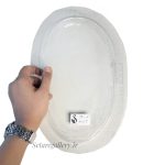 قالب طلقی سینی دفرمه لبه دار(کد63)