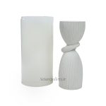 قالب سیلیکونی شمع گره شیاردار