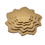 بیس چوبی نیلوفر 8 میل