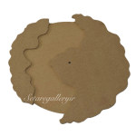 بیس چوبی ساعت دفرمه کد یک 8میل