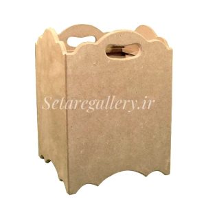 بیس چوبی سطل مستطیل 8 میل