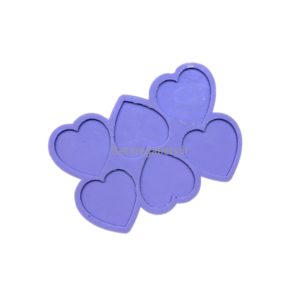 قالب سیلیکونی گیفت قلب 6عددی