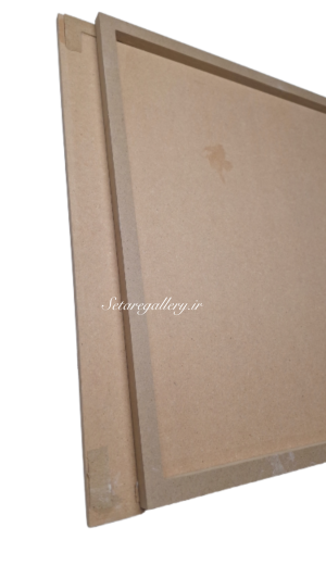 بیس چوبی قاب تابلو مربع 8 میل کلاف دار (ایراد دار) - تصویر 6