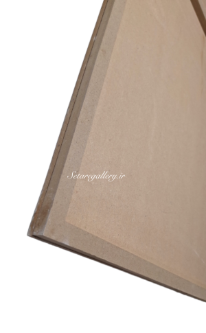 بیس چوبی قاب تابلو مربع 8 میل کلاف دار (ایراد دار) - تصویر 5